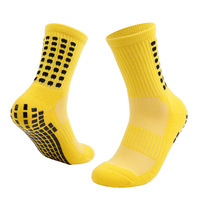 Chaussettes de sport antidérapantes en coton et élasthanne avec logo personnalisé pour jeunes, enfants, hommes et adultes – Collection Printemps 2026