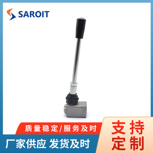 Vanne solénoïde à cartouche filetée SAROIT en acier au carbone, 2 positions normalement ouvertes, ensemble de vanne de commande hydraulique - Product Image 4
