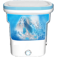 Lave-linge sécheuse multifonctionnel pour la maison et les voyages, mini lave-linge portable pour chaussures
