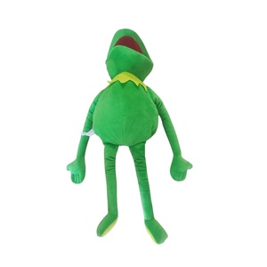 Nuevo Peluche de <span class=keywords><strong>Kermit</strong></span> la Rana de Angela, Muñeco de Peluche Verde Súper Suave, Juguete Antiestrés Relleno de Algodón PP, con Técnicas de Barnizado UV y Lavado - Product Image 4