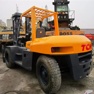 100%Japan Original TCM 10 Tons <b>Used</b> Diesel Forklift 2022 2023 Model FD100 Top Condition Original Forklift - Product Image 1