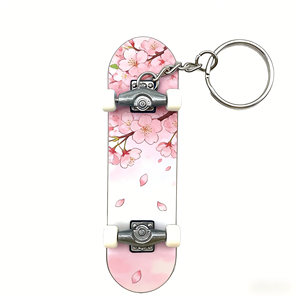 Llavero de Plástico con Logotipo Personalizado Barato, Mini Patineta de Juguete para Niños - Product Image 4