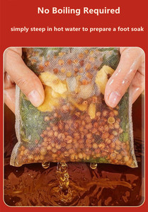 30 sachets/paquet – Soin des pieds détoxifiant aux herbes, marque privée, pour pédicure, sachet d'herbes - Product Image 5