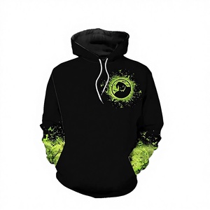 Sudadera con Capucha de Anime Impresa en 3D Personalizada, Sudadera de Poliéster Sublimado, Talla Estadounidense, Ropa de Invierno - Product Image 3