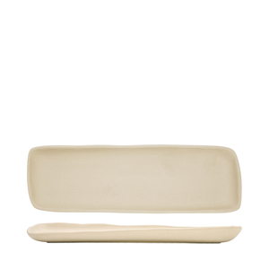 Piatto di Servizio Rettangolare Crema Fountain 30x10 Cm - Product Image 3