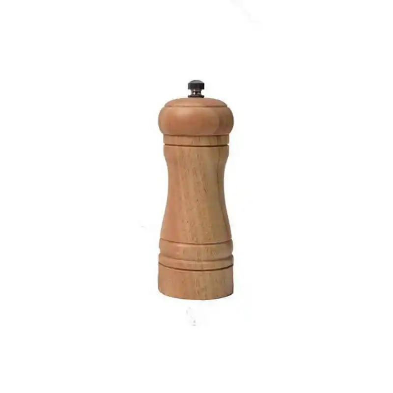 Salt Pepper Grinder Wood Pepper Mill Shakers Adjustable Ceramic Grinder with spare Ceramic Rotor kitchen Accessories