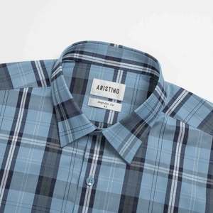 Aristino เสื้อเชิ้ตลายตามรอยยับของผู้ชาย ALS1920Z ระบายอากาศได้ดี - Product Image 2