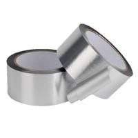 Ruban adhésif en aluminium de qualité professionnelle pour entrepreneur, étanche et résistant à la chaleur, pour l'étanchéité des conduits CVC, vente en gros en usine
