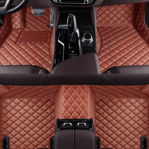 <span class=keywords><strong>Tappetini</strong></span> <span class=keywords><strong>Auto</strong></span> in Pelle <span class=keywords><strong>Personalizzati</strong></span>, Completamente Coprenti, Antiscivolo, Durevoli, Impermeabili, 5D 7D - Product Image 6