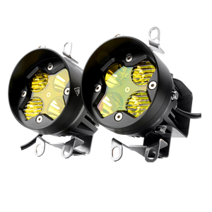 ไฟสปอร์ตไลท์ LED ขนาด 3 นิ้ว สำหรับขับรถออฟโรด 4x4  ไฟตัดหมอก LED สว่างพิเศษ 46W สีเหลือง รูปทรงกลม สำหรับรถยนต์โตโยต้า ATV เรือ - Product Image 1