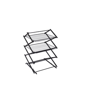 Support de Séchage en Métal Pliable à 3 Niveaux <span class=keywords><strong>pour</strong></span> Bébé, Étendoir à <span class=keywords><strong>Linge</strong></span>, Salle de Bains, Moderne et Durable - Product Image 4