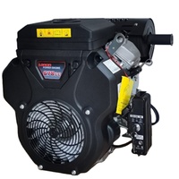 Moteur à essence puissant de 22 CV, 14 kW, 678 cm³, V-Twin OHV, 4 temps, refroidi par air, démarrage électrique, pour automobile, bateau, machines