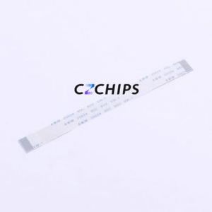 JS05A-16P-100-4-8 FFC Cable (Flexible Flat Cable) P=0.5mm Connector 16P 0.5mm 0.3mm Non-Inverting - Product Image 1