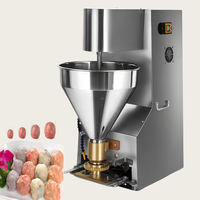 Machine à fabriquer des boulettes de viande automatique multifonctionnelle, machine électrique pour former des boulettes de viande de bœuf et de poisson