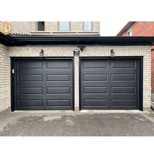 باب مرآب كهربائي قابل للطي من الفولاذ المجلفن الرمادي للمنازل، رائج البيع - Product Image 3