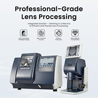 Machine à tailler les verres automatique sans gabarit Aist Optics de haute qualité avec fonction rainurage SE-1200 & SC-1200