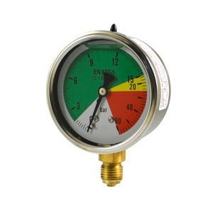 เครื่องวัดความดันไอโซเมตริกที่บรรจุน้ำมันเกจวัดของเหลวที่บรรจุน้ำมัน - Product Image 1