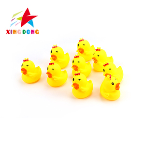 Venta caliente 2024 Blister Bathtime Ducks Baby Bath Toys Baño flotante Piscina Baño Juguete de baño Animal de goma - Product Image 3