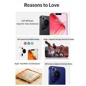 Nuevo Teléfono Inteligente P70 5G 2026, Desbloqueado, 16GB de RAM, 512GB de Almacenamiento, Teléfono Móvil para Juegos, Pantalla Táctil, Android, Compatible con Todas las Redes - Product Image 4