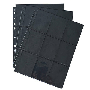 Màu đen Pebble mô hình tấm PP trong CuộN Cổ Phiếu cho Trò chơi thẻ binders PP tấm polypropylene tay áo album ảnh và tập tin thư mục - Product Image 6