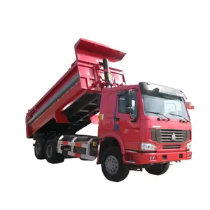 HOWO डम्पर ट्रक 6x4 15 टन मीटर आयाम शैकमैन 6x4 20 टन डंप ट्रक कवर के साथ