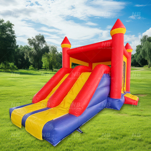 Castillo Inflable Pequeño para Niños, Brincolín con Tobogán, Castillos Inflables - Product Image 5