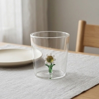 Verre à bière Bobo mignon de dessin animé, résistant aux hautes températures, sans poignée, sans couvercle, pour jeunes, usage domestique, individuel