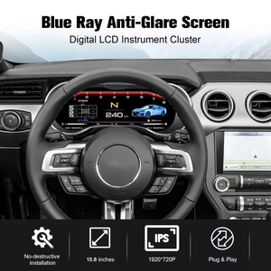Nuevo Panel de Instrumentos Digital de 15.8 Pulgadas para Ford Mustang 2015-2024, Modificación de Auto, Cabina Virtual - Product Image 6