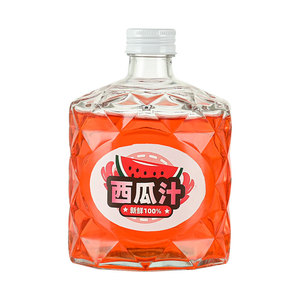 Botella de <span class=keywords><strong>vino</strong></span> de cristal transparente de 50-500ml superventas, diseño personalizado para licores, Vodka, whisky, ron, <span class=keywords><strong>vino</strong></span> de frutas, whisky de uso Industrial negro - Product Image 1