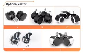 आधुनिक डिजाइन एर्गोनोमिक जाल कार्यकारी लिफ्ट चेयर एडजस्टेबल गेमिंग कार्यालय pu सिंथेटिक चमड़े के फुटरेस्ट काले + लाल स्टेनलेस - Product Image 5