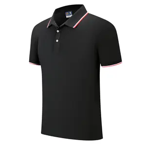 Di alta qualità marchio Polo t-Shirt su misura per gli uomini e le donne, all'ingrosso cotone Polo tattica con Logo personalizzato