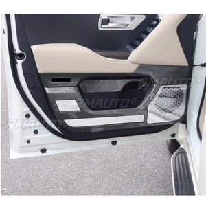 Car Door Kick Plate Cover <b>Interior</b> Decoration for Toyota Land Cruiser LC300 2022-2023 Body Kit Car <b>Accessories</b> - Product Image 3