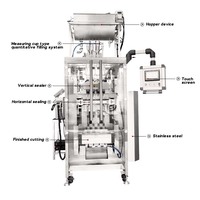 Volautomatische Watervloeistofverpakkingsmachine Aardbei Sinaasappelvruchtensap Vloeibare Verpakkingsmachine