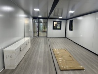 Rumah Prefabrik Lipat dan Dapat Diperluas 40FT, Rumah Modular Portabel, Pemasok Rumah Kontainer Struktur Baja Kustom