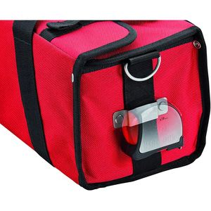 Sac de transport Usag Tool en tissu rouge haute résistance avec poignée supérieure et fermeture à boucle pour le rangement de matériel de plomberie U00070034 - Product Image 3