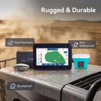 Système de nivellement de terrain GPS GNSS, positionnement centimétrique, équipement de nivellement de terrain agricole toutes saisons