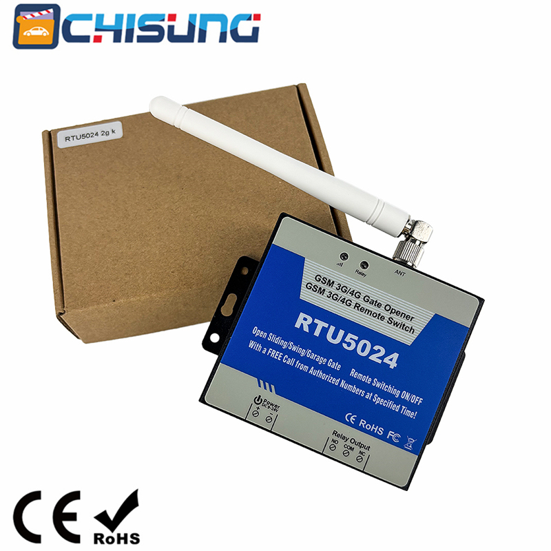 CE Certified RTU5024 <strong>GSM</strong> Gate Opener <strong>12V</strong> <strong>DC</strong> <strong>Remote</strong> <strong>Control</strong> <strong>Switch</strong> for Parking System
