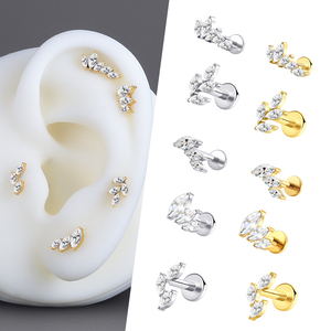 Piercing Stories, Joyería para Piercings Corporales de Titanio ASTM F136, Labret, Anillo para Ombligo, Aretes - Product Image 4