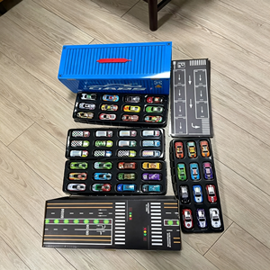 Mini-Rückzieh-Spielzeugautos aus Legierung, Container-Geschenkset, Streckenaufbewahrung, Fahrzeug-Spielset, Familienspaß, Kindergeburtstag-Gastgeschenke - Product Image 2