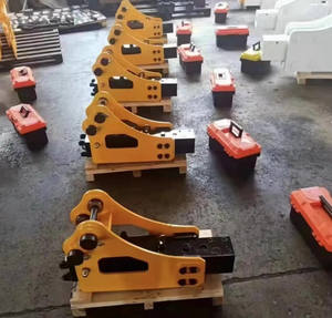 Breker Hamer Hydraulische Bevestiging Top Box Stilte Kant Driehoek Graafmachine Backhoe Loader Fabriek Oem Voor 2.5-4.5 Ton - Product Image 3