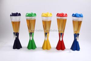 GB Hot No.BT201074 Venta caliente 1.5L/3L Torre de cerveza de cinco esquinas con grifo - Product Image 3