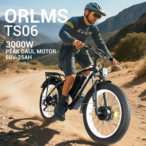 Bicicleta Eléctrica de Montaña con Envío Gratuito desde Almacén en EE. UU., 2000W, Motor Dual, Frenos de Disco Hidráulicos, Neumáticos Gruesos de 24 Pulgadas, 60V 25Ah, E-<span class=keywords><strong>MTB</strong></span> Rápida - Product Image 2