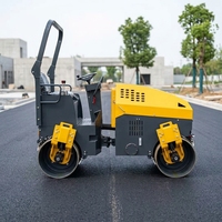 Rouleau compresseur diesel mini 3 tonnes, neuf, livraison gratuite directement de l'usine, pour la construction routière et le pavage d'asphalte