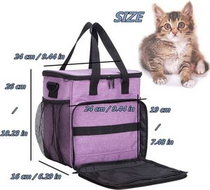 Free Sample 025 Brand Model 0152 Pet <b>Grooming</b> Tote <b>Bag</b> for Cats & <b>Dogs</b> Organizer Storage - Product Image 5
