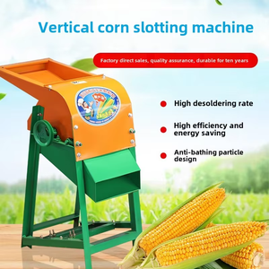 Дизельный двигатель с золотистым зерном, ручная молотилка кукурузы с сердечником двигателя - Product Image 3