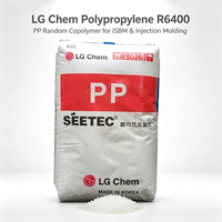 Résine copolymère aléatoire de polypropylène LG Chem PP R6400 SEETEC, pour le moulage par injection-stirage-soufflage (ISBM) de bouteilles médicales et pharmaceutiques