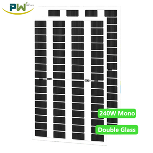 Châu Âu Hot Bán Tier 1 panel năng lượng mặt trời nửa cắt 240W 220W 270W <span class=keywords><strong>285W</strong></span> 330W chất lượng cao kính đôi bifacial mô-đun quang điện - Product Image 1