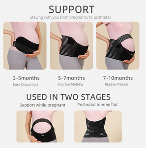 VBOSI 8152 <span class=keywords><strong>Ceinture</strong></span> de Maternité pour la Grossesse Soulage les Douleurs Dorsales et Pelviennes Réduit le Relâchement du Ventre - Product Image 3