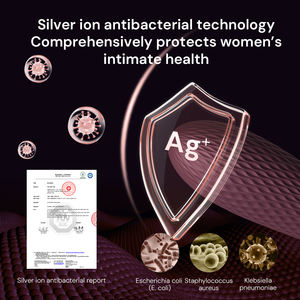 Vibrateur en silicone rechargeable, 6 modes de vibration, niveau sonore de 60 dB, design AV, 100% étanche pour femmes - Product Image 4