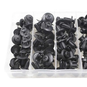 Verkleidungsclips 6-10mm Befestigungsclips Schnelle Lieferung 100 Stück Befestigungsclips Gemischte Karosserie-Druckstift-Nieten Stoßstangen-Türbefestigung - Product Image 4